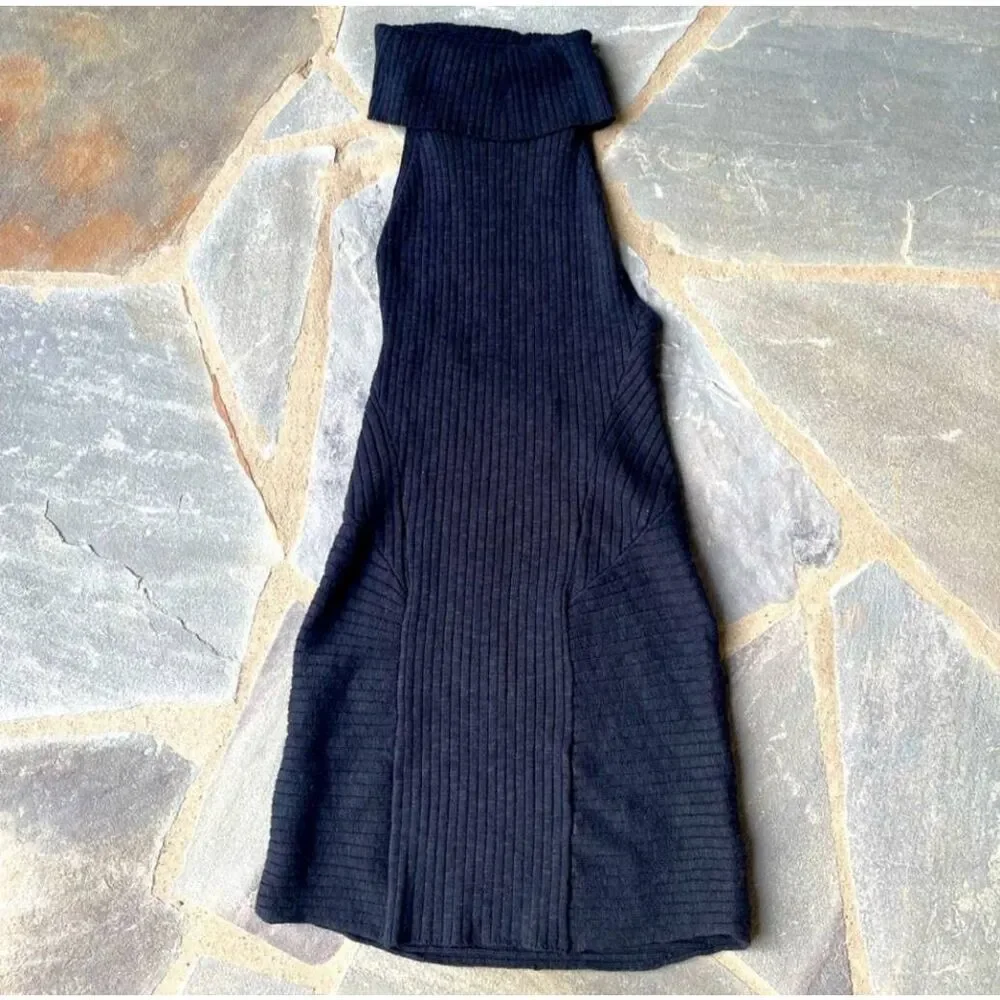 NWT Free People Halter Top Sweater Dress - size M
